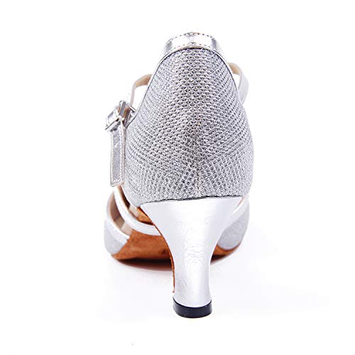 Naudamp Mujeres Niña Zapatos Latinos de Baile Zapatillas de Baile de salón Performance Correa Cruzada Criss Calzado de Danza Modelo Naudamp Mujeres Niña Zapatos Latinos de Baile Zapatillas de Baile de salón Performance Correa Cruzada Criss Calzado de Danza Modelo