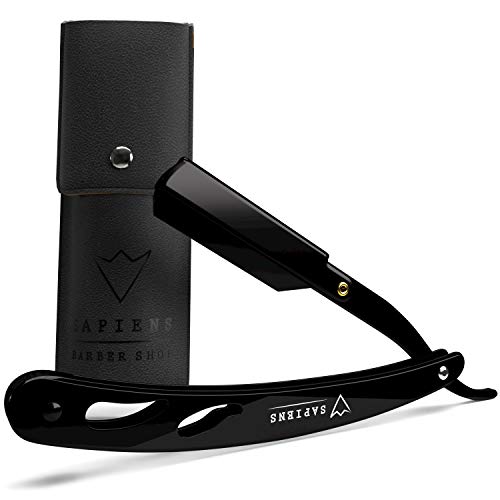 Navaja de Afeitar de Barbero y Peine Plantilla Guía de Sapiens - Kit barba hombre para el afeitado con 10 Cuchillas de doble hoja Derby (20 Cuchillas de afeitar barbero Simples) Navaja de Afeitar de Barbero y Peine Plantilla Guía de Sapiens - Kit barba hombre para el afeitado con 10 Cuchillas de doble hoja Derby (20 Cuchillas de afeitar barbero Simples)