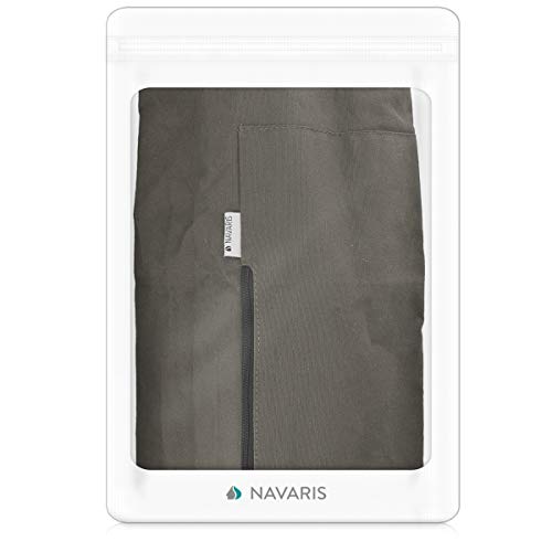 Navaris Bolsa XXL para Esterilla de Yoga de algodón - Bolso Grande para Alfombrilla de Yoga con Cierre y Correa - Funda Grande 72 x 29 CM - Marrón Navaris Bolsa XXL para Esterilla de Yoga de algodón - Bolso Grande para Alfombrilla de Yoga con Cierre y Correa - Funda Grande 72 x 29 CM - Marrón