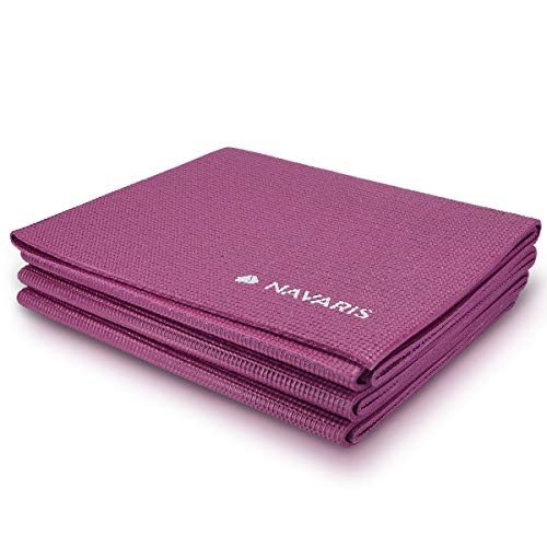 Navaris Esterilla de Yoga Antideslizante - Colchoneta de Gimnasia Plegable - 173 x 61 x 0.4 CM - Alfombra de Entrenamiento Deportes Gimnasia Pilates Navaris Esterilla de Yoga Antideslizante - Colchoneta de Gimnasia Plegable - 173 x 61 x 0.4 CM - Alfombra de Entrenamiento Deportes Gimnasia Pilates