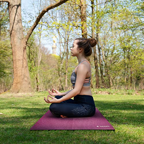 Navaris Esterilla de Yoga Antideslizante - Colchoneta de Gimnasia Plegable - 173 x 61 x 0.4 CM - Alfombra de Entrenamiento Deportes Gimnasia Pilates Navaris Esterilla de Yoga Antideslizante - Colchoneta de Gimnasia Plegable - 173 x 61 x 0.4 CM - Alfombra de Entrenamiento Deportes Gimnasia Pilates
