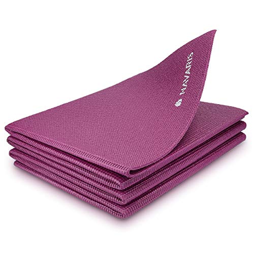 Navaris Esterilla de Yoga Antideslizante - Colchoneta de Gimnasia Plegable - 173 x 61 x 0.4 CM - Alfombra de Entrenamiento Deportes Gimnasia Pilates Navaris Esterilla de Yoga Antideslizante - Colchoneta de Gimnasia Plegable - 173 x 61 x 0.4 CM - Alfombra de Entrenamiento Deportes Gimnasia Pilates