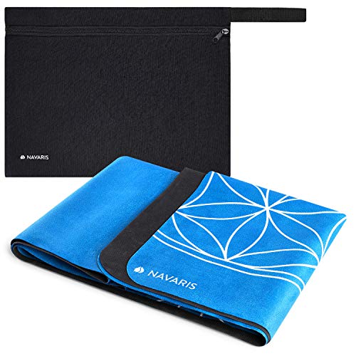 Navaris Esterilla de Yoga Plegable - Alfombra de Gimnasia Antideslizante de 183 x 61 x 0.15 CM - Colchoneta Deportiva para Pilates Ejercicio -Azul Navaris Esterilla de Yoga Plegable - Alfombra de Gimnasia Antideslizante de 183 x 61 x 0.15 CM - Colchoneta Deportiva para Pilates Ejercicio -Azul