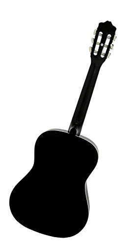 Navarra NV12PK - Guitarra Clásica para Aprender, Sintonizador con Clip Pantalla LCD, con Funda Tipo mochila y Bolsillo para Partituras/ Accesorios Navarra NV12PK - Guitarra Clásica para Aprender, Sintonizador con Clip Pantalla LCD, con Funda Tipo mochila y Bolsillo para Partituras/ Accesorios