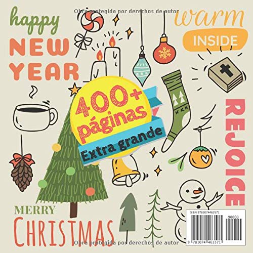 Navidad Doodle. Libro de colorear gigante. Los más de 400 temas de imágenes incluyen: cosmético, compras, redes sociales, pelotas, gimnasio, estrella, ... transporte, viajes mundiales, circo y más Navidad Doodle. Libro de colorear gigante. Los más de 400 temas de imágenes incluyen: cosmético, compras, redes sociales, pelotas, gimnasio, estrella, ... transporte, viajes mundiales, circo y más