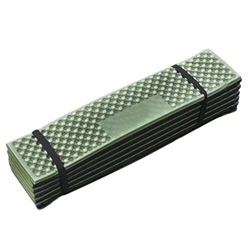 Navigatee Outdoor Camping Esterilla Picnic De Espuma,Plegable Seguridad Playa Matte Tienda Saco De Dormir Pad Camping Colchón Para Viajar Esterilla Deporte Esterillas Yoga Esterilla Plegable, Verde