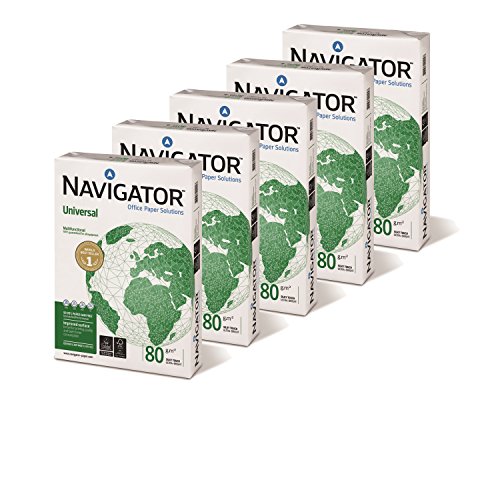 Navigator Universal - Papel multiusos para impresora - 2500 hojas Navigator Universal - Papel multiusos para impresora - 2500 hojas