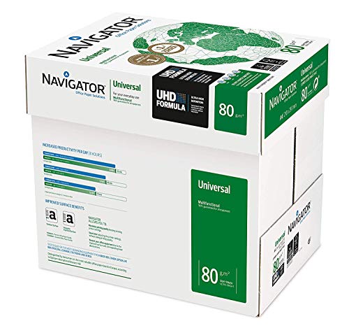 Navigator Universal - Papel multiusos para impresora - 2500 hojas Navigator Universal - Papel multiusos para impresora - 2500 hojas
