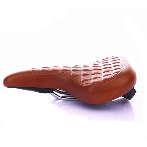NBNBN Asiento De Bicicleta De Montaña Sillín de Bicicleta Silla de Montar Accesorios de Repuesto de Bicicletas Brown Mejor reemplazo del Asiento Bicicleta Estática Plegable NBNBN Asiento De Bicicleta De Montaña Sillín de Bicicleta Silla de Montar Accesorios de Repuesto de Bicicletas Brown Mejor reemplazo del Asiento Bicicleta Estática Plegable