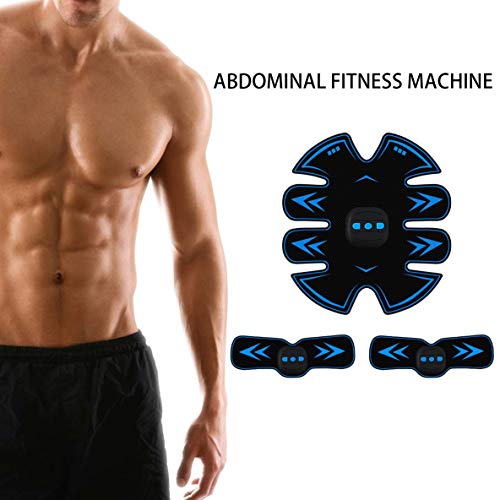 nbvmngjhjlkjlUK A84Q, Equipo Inteligente de Fitness, músculos Abdominales, Ejercicio Muscular, Instrumento doméstico, estimulador de Abdomen Perezoso, Muscular Delgado