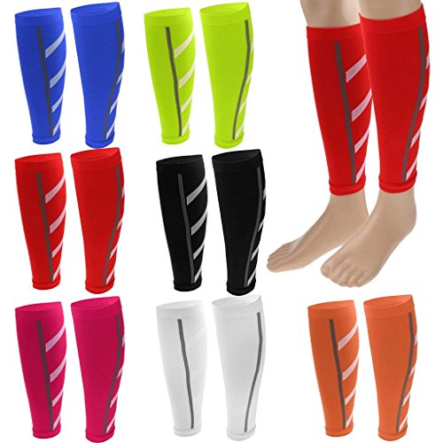 ndier Unisex Atletismo de running de manga de compresión pantorrilla pierna periostitis tibiale ndier Unisex Atletismo de running de manga de compresión pantorrilla pierna periostitis tibiale
