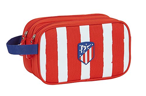 Neceser Safta Escolar Infantil Grande de Atlético de Madrid 1ª Equipación 20/21, 260x125x150mm Neceser Safta Escolar Infantil Grande de Atlético de Madrid 1ª Equipación 20/21, 260x125x150mm