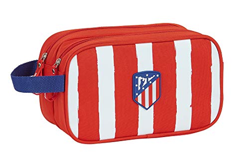 Neceser Safta Escolar Infantil Grande de Atlético de Madrid 1ª Equipación 20/21, 260x125x150mm