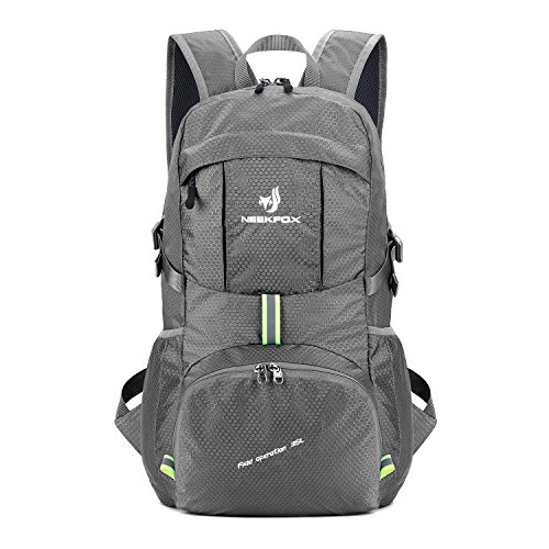 NEEKFOX Mochila Ligera y compacta para Viaje, Excursionismo o Uso Diario, Mochila para Acampar Plegable de 35 L, Mochila Deportiva Ultraligera para Exteriores NEEKFOX Mochila Ligera y compacta para Viaje, Excursionismo o Uso Diario, Mochila para Acampar Plegable de 35 L, Mochila Deportiva Ultraligera para Exteriores