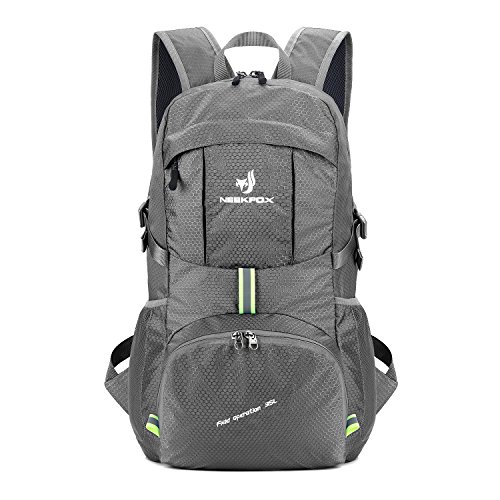 NEEKFOX Mochila Ligera y compacta para Viaje, Excursionismo o Uso Diario, Mochila para Acampar Plegable de 35 L, Mochila Deportiva Ultraligera para Exteriores