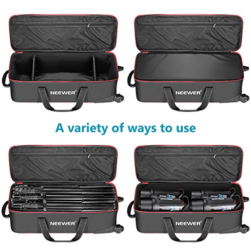 Neewer 10087969 - Maleta con Ruedas para Equipo Fotografia, 77x 28x 27 cm, Negro Neewer 10087969 - Maleta con Ruedas para Equipo Fotografia, 77x 28x 27 cm, Negro