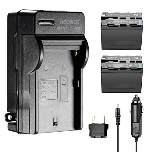 Neewer 2 piezas de recambio 6600mAh Batería NP-F970 batería de Li-ion y cargador de pared AC, adaptador UE y coche Neewer CN160 NW759 74K 760 FW759 74K 760 y otros LED Video luces o monitores Neewer 2 piezas de recambio 6600mAh Batería NP-F970 batería de Li-ion y cargador de pared AC, adaptador UE y coche Neewer CN160 NW759 74K 760 FW759 74K 760 y otros LED Video luces o monitores