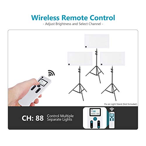 Neewer 30x53cm Rollo con Panel de Luz LED Flexible sobre Tela 48W 5600K 512 LED Panel de Iluminación con Empuñadura Control Remoto Tela Difusora Bolsa de Transporte para Cineastas Foto al Aire Libre