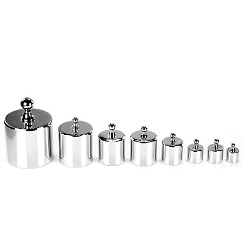 Neewer 8 piezas de 1000 Gramos de Peso de Calibración de Acero Inoxidable (500g 200g 2x100g 50g 20g 20g 10g) con Estuche y Pinzas para Balanza de Joyería Digital Pesas de Laboratorio de Ciencias Neewer 8 piezas de 1000 Gramos de Peso de Calibración de Acero Inoxidable (500g 200g 2x100g 50g 20g 20g 10g) con Estuche y Pinzas para Balanza de Joyería Digital Pesas de Laboratorio de Ciencias