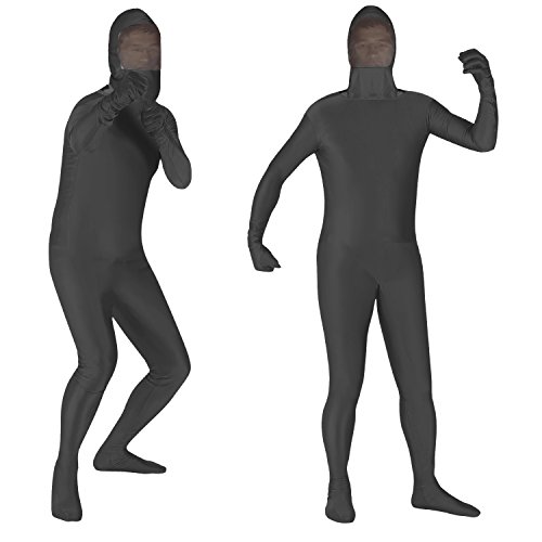 Neewer Foto Video Traje de Pantalla Cuerpo Completo, Traje de Cuerpo Elástico Suave para Vídeo de Foto Efecto Invisible en Fotografía Digital y Post-Producción (Negro) Neewer Foto Video Traje de Pantalla Cuerpo Completo, Traje de Cuerpo Elástico Suave para Vídeo de Foto Efecto Invisible en Fotografía Digital y Post-Producción (Negro)