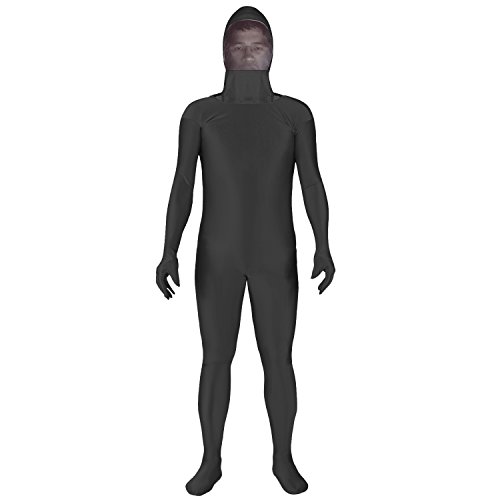 Neewer Foto Video Traje de Pantalla Cuerpo Completo, Traje de Cuerpo Elástico Suave para Vídeo de Foto Efecto Invisible en Fotografía Digital y Post-Producción (Negro) Neewer Foto Video Traje de Pantalla Cuerpo Completo, Traje de Cuerpo Elástico Suave para Vídeo de Foto Efecto Invisible en Fotografía Digital y Post-Producción (Negro)