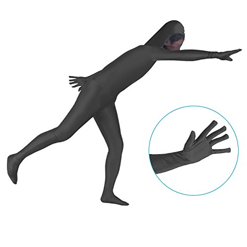 Neewer Foto Video Traje de Pantalla Cuerpo Completo, Traje de Cuerpo Elástico Suave para Vídeo de Foto Efecto Invisible en Fotografía Digital y Post-Producción (Negro) Neewer Foto Video Traje de Pantalla Cuerpo Completo, Traje de Cuerpo Elástico Suave para Vídeo de Foto Efecto Invisible en Fotografía Digital y Post-Producción (Negro)