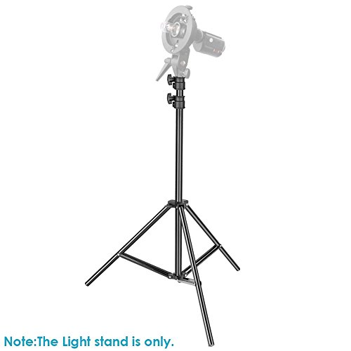 Neewer Soporte de Luz para Trabajo Pesado, 92-200cm Soporte Fotográfico Ajustable Trípode Robusto para Reflectores, Cajas de Luz, Luces, Paraguas, Capacidad Carga 8kg Neewer Soporte de Luz para Trabajo Pesado, 92-200cm Soporte Fotográfico Ajustable Trípode Robusto para Reflectores, Cajas de Luz, Luces, Paraguas, Capacidad Carga 8kg