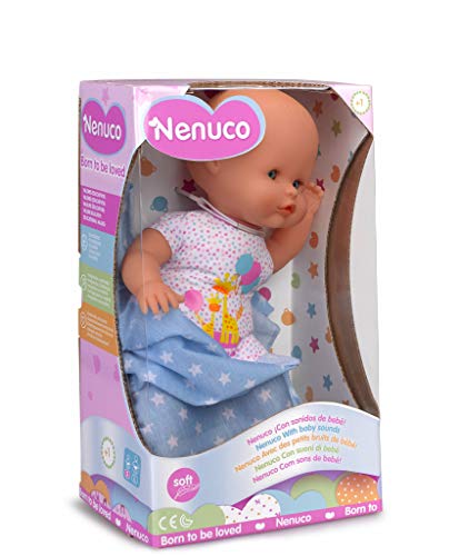 Nenuco Recién Nacido - Muñeco Infantil con Sonidos de Bebé (Famosa 700015452) Nenuco Recién Nacido - Muñeco Infantil con Sonidos de Bebé (Famosa 700015452)