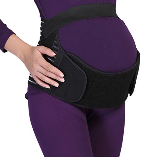 NEOtech Care Cinturón de Maternidad - Apoyo Durante el Embarazo - Banda para Abdomen/Cintura/Espalda, Faja de premamá para el Vientre - Marca (Negro, L) NEOtech Care Cinturón de Maternidad - Apoyo Durante el Embarazo - Banda para Abdomen/Cintura/Espalda, Faja de premamá para el Vientre - Marca (Negro, L)