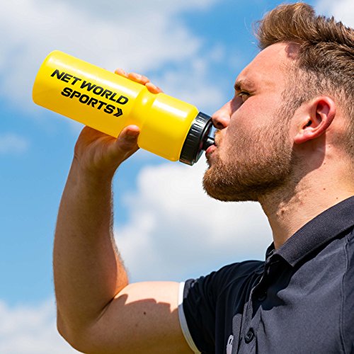 Net World Sports 10 Botellas de Agua 750ml y Porta Botellas (Amarillo) Net World Sports 10 Botellas de Agua 750ml y Porta Botellas (Amarillo)