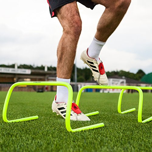 Net World Sports Forza Agilidad Vallas | Pack de 6 Vallas de Entrenamiento | Tres Alturas Diferentes Disponibles (6") Net World Sports Forza Agilidad Vallas | Pack de 6 Vallas de Entrenamiento | Tres Alturas Diferentes Disponibles (6")