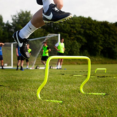 Net World Sports Forza Agilidad Vallas | Pack de 6 Vallas de Entrenamiento | Tres Alturas Diferentes Disponibles (6") Net World Sports Forza Agilidad Vallas | Pack de 6 Vallas de Entrenamiento | Tres Alturas Diferentes Disponibles (6")