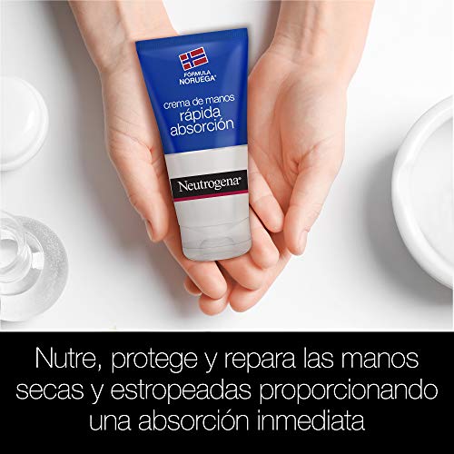 Neutrogena Crema De Manos Rápida Absorción - 2 Unidades x 75 ml.