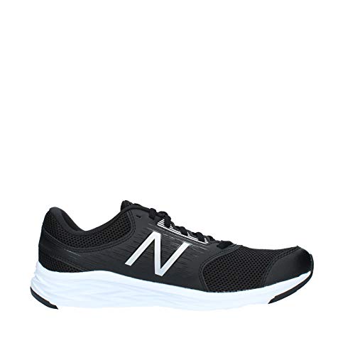 New Balance 411, Zapatillas de Running Hombre, Black (Black/White), 41.5 EU