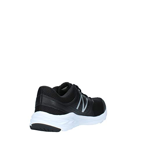 New Balance 411, Zapatillas de Running Hombre, Black (Black/White), 45 EU New Balance 411, Zapatillas de Running Hombre, Black (Black/White), 45 EU