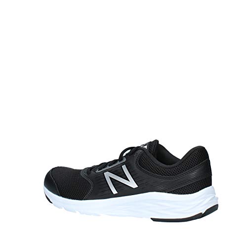 New Balance 411, Zapatillas de Running Hombre, Black (Black/White), 46.5 EU