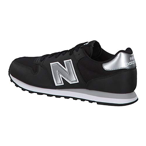 New Balance 500 Core, Zapatillas Hombre, Negro (Black Silver), 44 EU