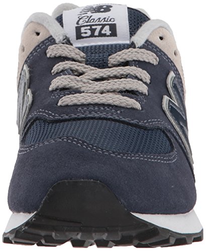 New Balance 574v2 Core Lace, Modelo PC574GV, Zapatillas para Niños, Azul (Navy/Grey GV), 30.5 EU