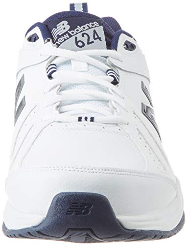 New Balance 624v5, Zapatillas Deportivas para Interior para Hombre, White, 49 EU XX Wide New Balance 624v5, Zapatillas Deportivas para Interior para Hombre, White, 49 EU XX Wide