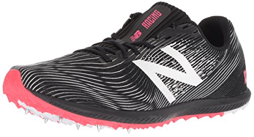 New Balance CS7 h, Zapatillas de Atletismo Hombre, Negro (Black/Bright Cherry BP), 44.5 EU