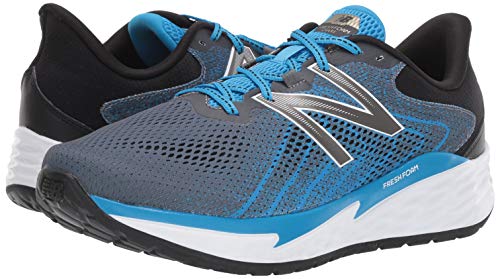 New Balance Fresh Foam Evare, Zapatillas para Correr de Carretera Hombre, Gris (Blue/Grey), 42 EU