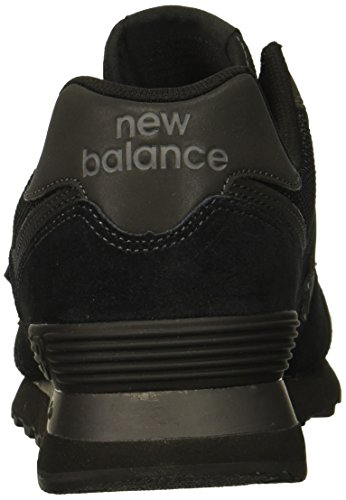 New Balance Hombre 574v2-core Trainers Zapatillas, Negro (Triple Black), 36 EU