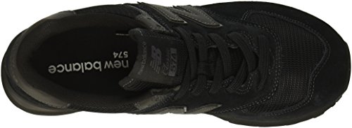 New Balance Hombre 574v2-core Trainers Zapatillas, Negro (Triple Black), 40 EU