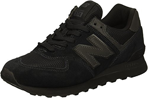 New Balance Hombre 574v2-core Trainers Zapatillas, Negro (Triple Black), 40 EU