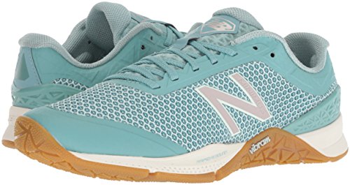 New Balance Wx40v1, Zapatillas Deportivas para Interior para Mujer, Azul claro, 37 EU