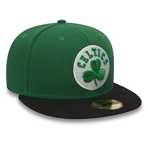 New Era 10862336 Gorra, Unisex Adulto, Verde/Negro, 7 5/8