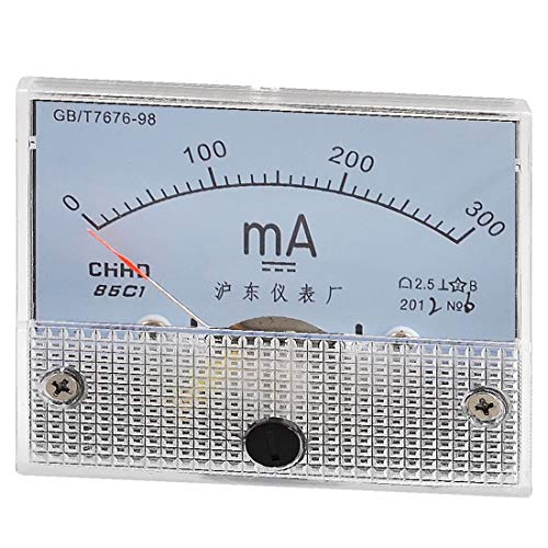 New Lon0167 Prueba de Destacados corriente analógica de eficacia confiable rango de escala DC 0-300MA Medidor de panel Milliampere(id:b28 9b c1 840) New Lon0167 Prueba de Destacados corriente analógica de eficacia confiable rango de escala DC 0-300MA Medidor de panel Milliampere(id:b28 9b c1 840)