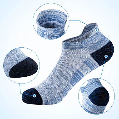 Newdora Calcetines Tobilleros Hombres, 8 Pares Calcetines Para Hombre y Mujer, Calcetines Deportivos Hombre Cortos, Invisibles Calcetines Hombre (43-46) Newdora Calcetines Tobilleros Hombres, 8 Pares Calcetines Para Hombre y Mujer, Calcetines Deportivos Hombre Cortos, Invisibles Calcetines Hombre (43-46)