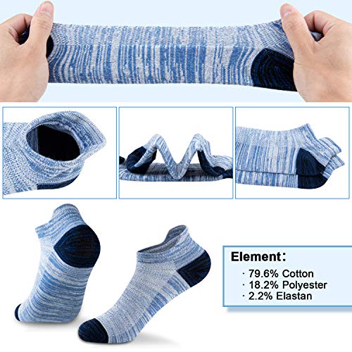 Newdora Calcetines Tobilleros Hombres, 8 Pares Calcetines Para Hombre y Mujer, Calcetines Deportivos Hombre Cortos, Invisibles Calcetines Hombre (43-46) Newdora Calcetines Tobilleros Hombres, 8 Pares Calcetines Para Hombre y Mujer, Calcetines Deportivos Hombre Cortos, Invisibles Calcetines Hombre (43-46)