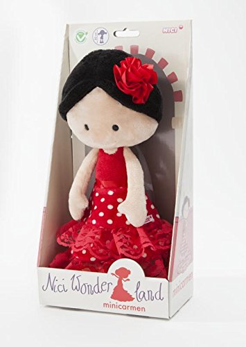 NICI - Mini Carmen, Flamenca de Peluche, 30 cm (38927) NICI - Mini Carmen, Flamenca de Peluche, 30 cm (38927)